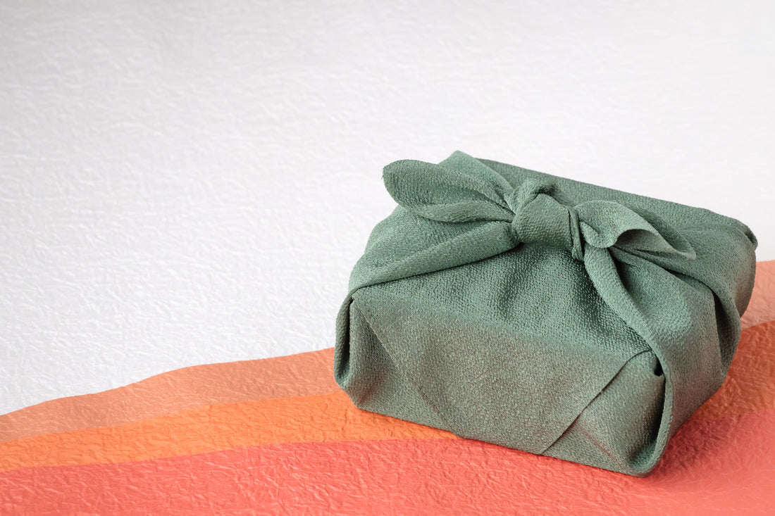 Furoshiki reusable gift wrapping cloth used for sustainable gifting in New Zealand
